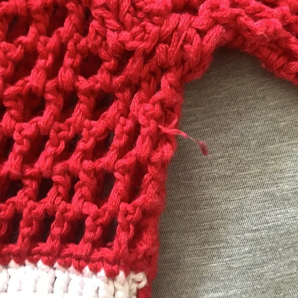 ASOS crochet top 8 preowned - Picture 13 of 15